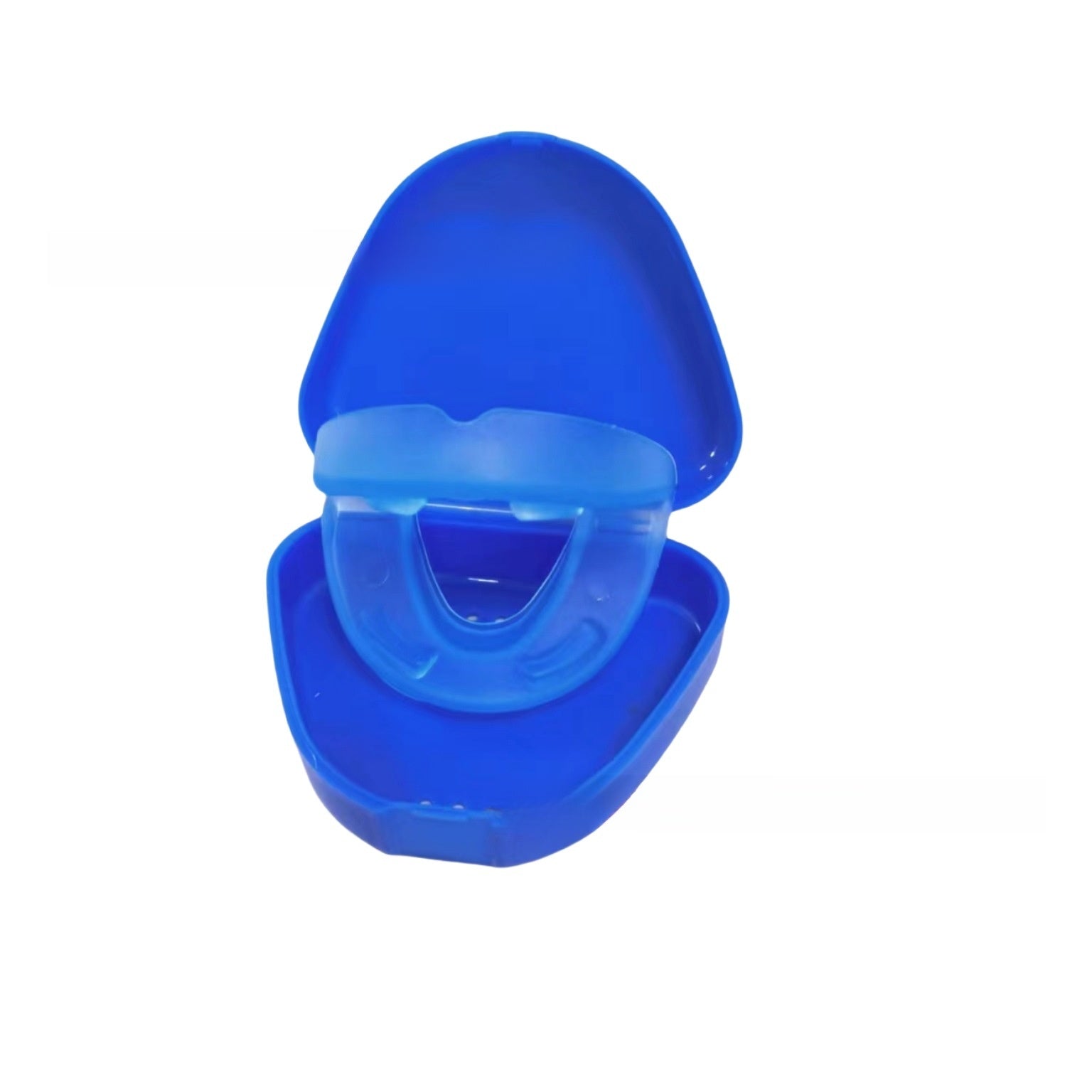Anti-Snoring Mouthpiece Blue Dual-Layer Dental Device